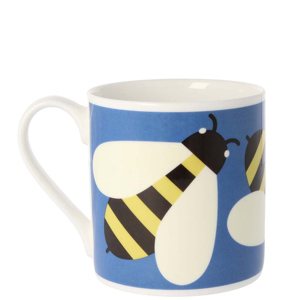 Orla Kiely Busy Bee Blue Mug